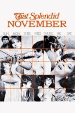 Poster de la película That Splendid November