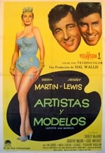 Poster de la película Cómicos en París (Artistas y modelos)