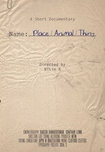 Poster de la película Name, Place, Animal, Thing