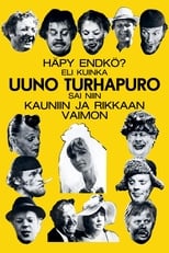 Poster de la película Häpy endkö? Eli kuinka Uuno Turhapuro sai niin kauniin ja rikkaan vaimon