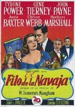 Poster de la película El filo de la navaja