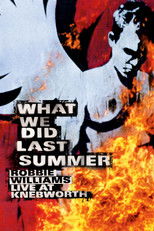 Poster de la película Robbie Williams: What We Did Last Summer - Live at Knebworth