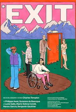Poster de la película EXIT - Théâtre du Train Bleu - Festival OFF Avignon