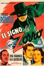 Poster de la película El signo del Zorro