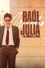 Poster de la película Raúl Juliá: The World’s a Stage