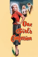 Poster de la película One Girl's Confession