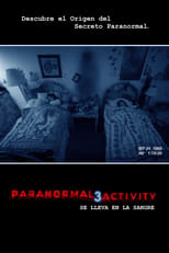 Poster de la película Paranormal Activity 3