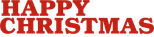 Logo Happy Christmas