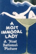 Poster de la película A Most Immoral Lady