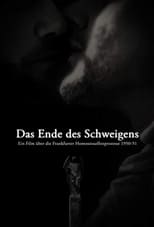 Poster de la película Das Ende des Schweigens - Ein Film über die Frankfurter Homosexuellenprozesse 1950-51