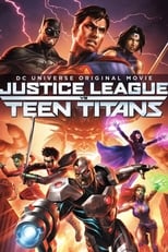 Poster de la película Justice League vs. Teen Titans