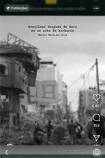 Poster de la película Scrollear después de gaza es un acto de barbarie