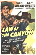 Poster de la película Law of the Canyon