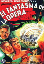 Poster de la película El fantasma de la ópera