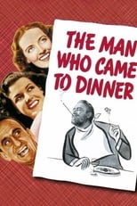 Poster de la película The Man Who Came to Dinner