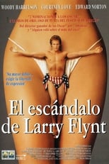 Poster de la película El escándalo de Larry Flynt