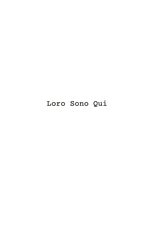 Poster de la película Loro Sono Qui