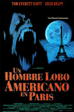 Poster de la película Un hombre lobo americano en París