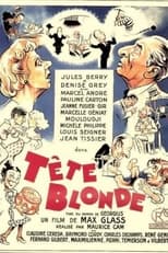 Poster de la película Tête blonde
