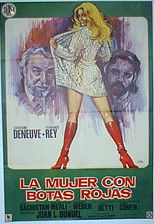 Poster de la película La mujer con botas rojas