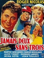 Poster de la película Jamais deux sans trois