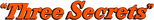 Logo Three Secrets
