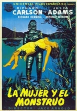 Poster de la película La mujer y el monstruo