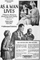 Poster de la película As a Man Lives
