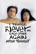 Poster de la película I Propose We Never See Each Other Again After Tonight