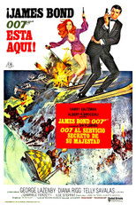 Poster de la película 007 al servicio secreto de su Majestad