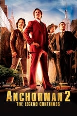Poster de la película Anchorman 2: The Legend Continues