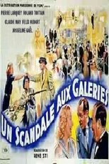 Poster de la película Un scandale aux Galeries