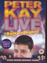 Poster de la película Peter Kay: Live & Back on Nights