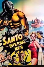 Poster de la película Santo vs. Infernal Men