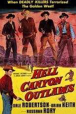 Poster de la película Hell Canyon Outlaws