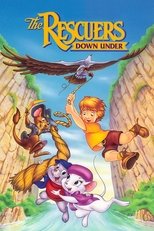 Poster de la película The Rescuers Down Under