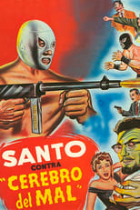 Poster de la película Santo contra cerebro del mal