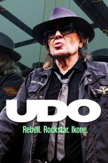 Poster de la película UDO Rebell. Rockstar. Ikone.
