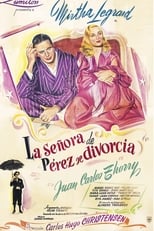 Poster de la película La señora de Pérez se divorcia