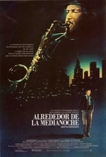 Poster de la película Alrededor de la medianoche