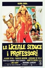 Poster de la película La colegiala seduce a los profesores