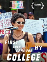 Poster de la película First They Came for My College