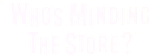 Logo Who's Minding the Store?