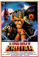 Poster de la película La espada salvaje de Krotar