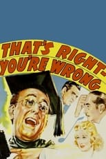 Poster de la película That's Right - You're Wrong