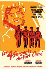 Poster de la película Les Quatre Sergents du Fort Carré