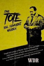 Poster de la película Eine Tote soll ermordet werden