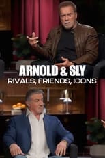 Poster de la película Arnold & Sly: Rivals, Friends, Icons