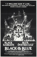 Poster de la película Black Sabbath & Blue Öyster Cult: Black and Blue