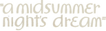 Logo A Midsummer Night's Dream